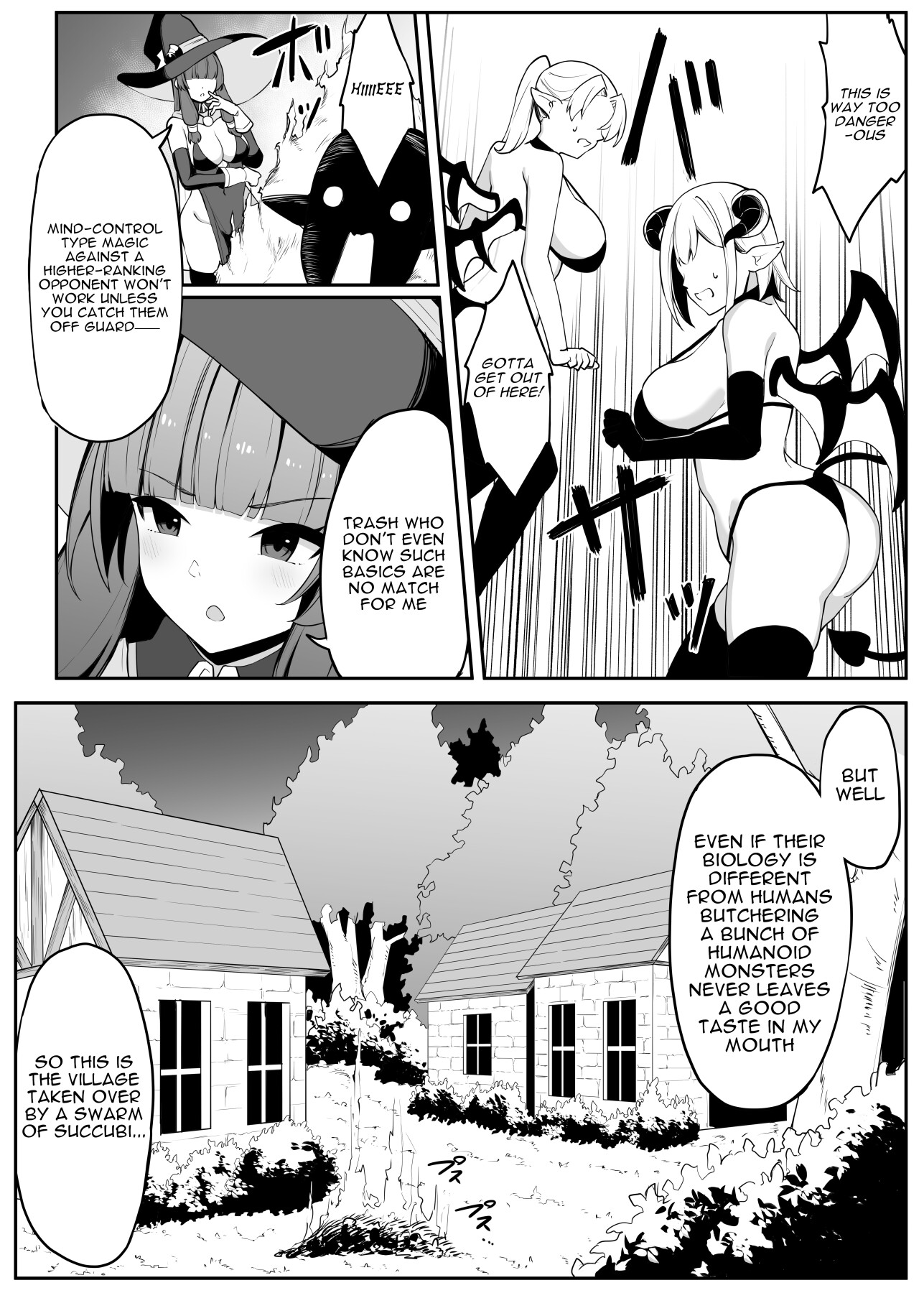 Hentai Manga Comic-How the Strongest Witch Was Charmed and Defeated by a Succubus-Read-4